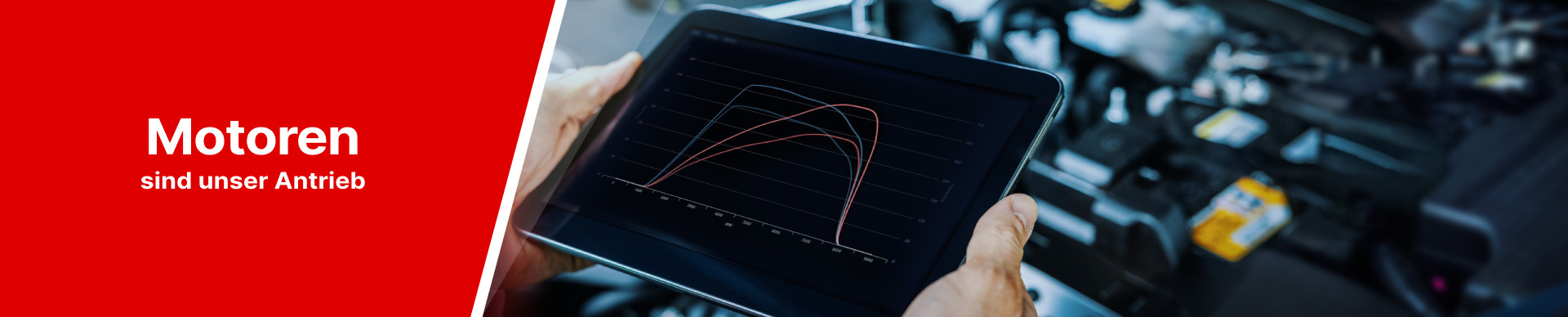 Leistungsdiagramm am Tablet Leistungsdiagramm am Tablet